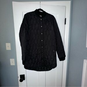 GlobalFunk Black Quilted Jacket - Medium